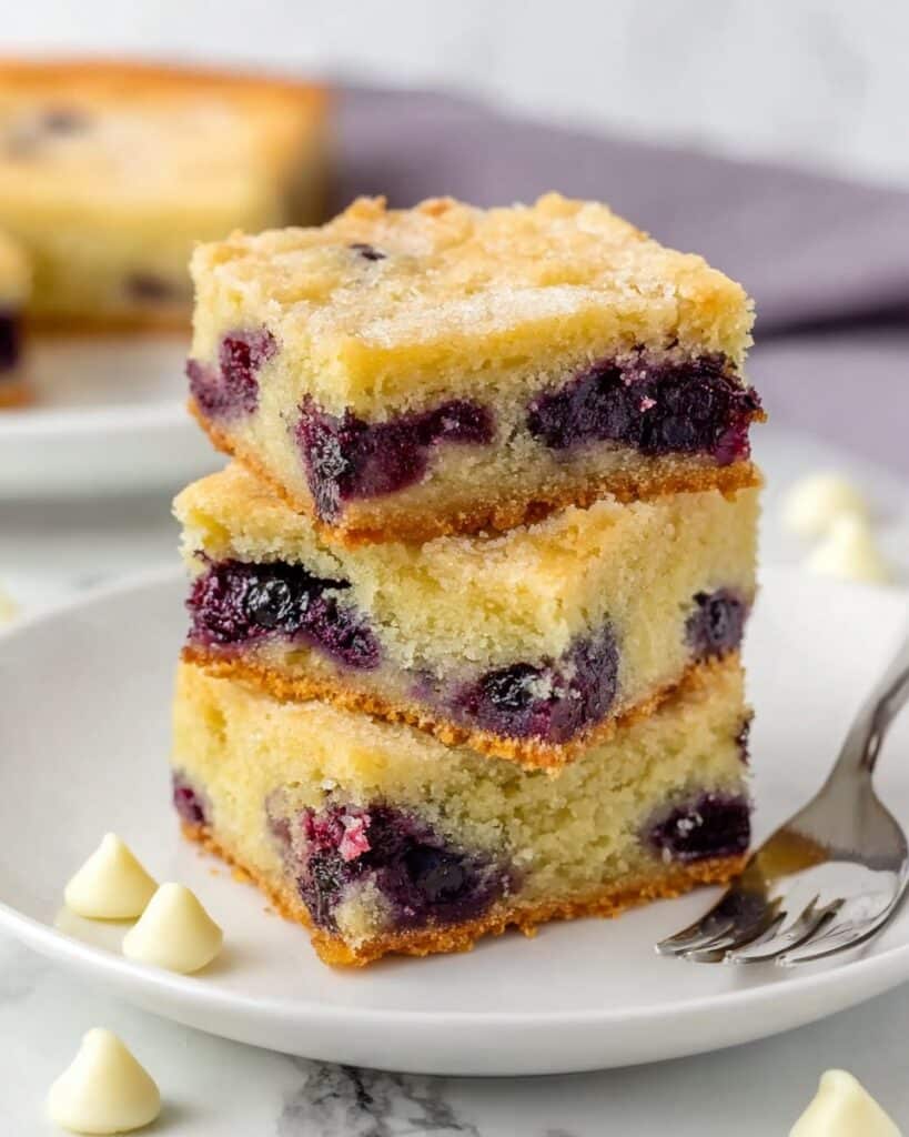 Blueberry Blondies Recipe
