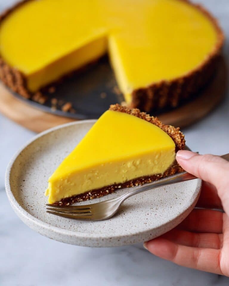 Mango Pie Recipe (Cheesecake Tart) Recipe
