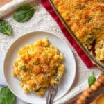 Homemade Cheesy Tuna Noodle Casserole from Scratch Recipe