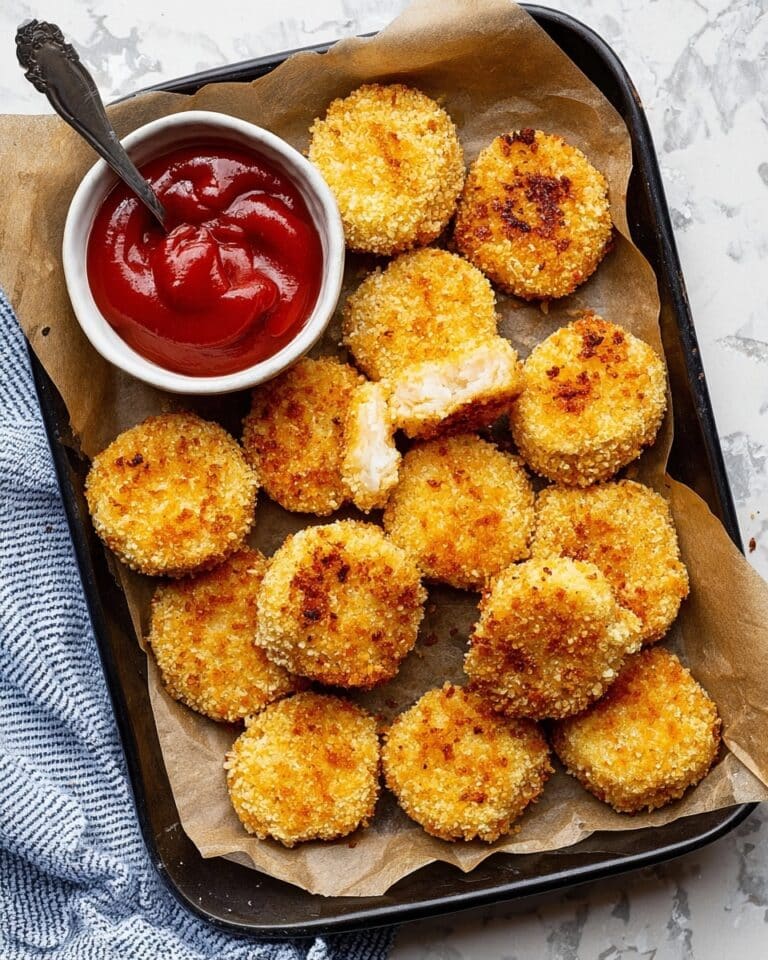 Baked Cauliflower Chicken Nuggets Recipe