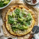 High-Protein Chicken Crust Caesar Salad Pizza Recipe