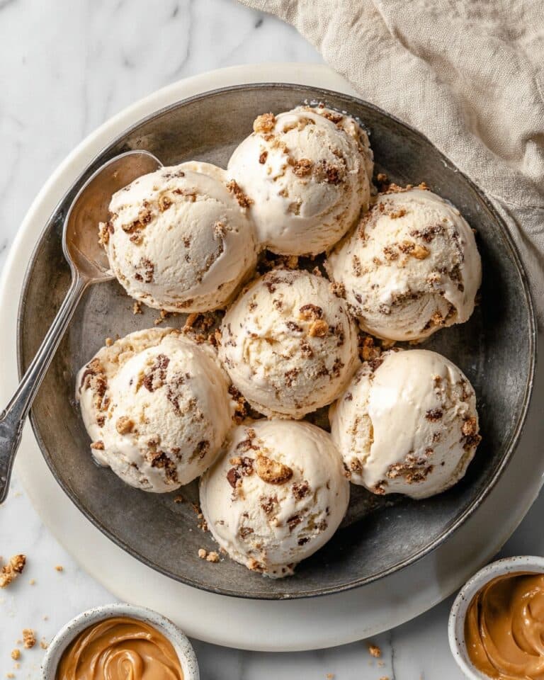 Cookie Butter Ice Cream with Biscoff Cookies and Cinnamon Recipe