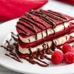 Red Velvet French Toast with Vanilla Bean Cheesecake Filling Recipe