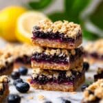 Vegan Blueberry Breakfast Bars Recipe
