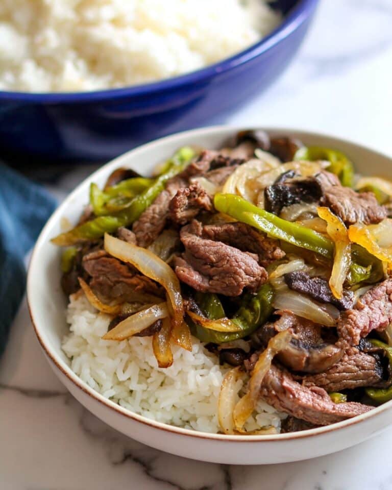 Crock Pot Pepper Steak {Low Carb, Gluten Free} Recipe