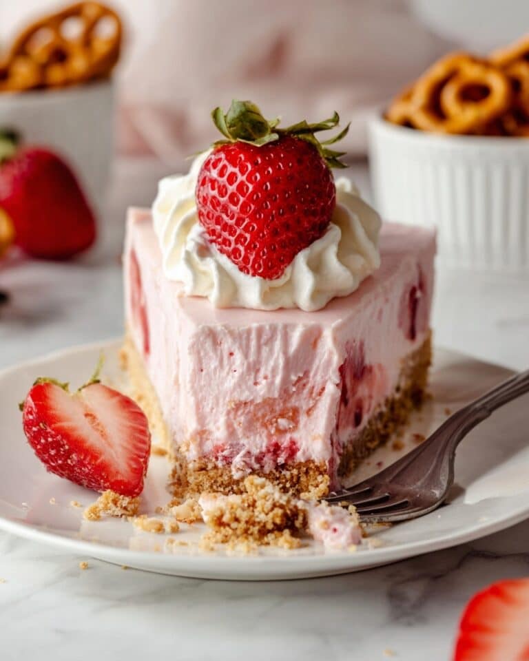 Strawberry Pretzel Pie Recipe
