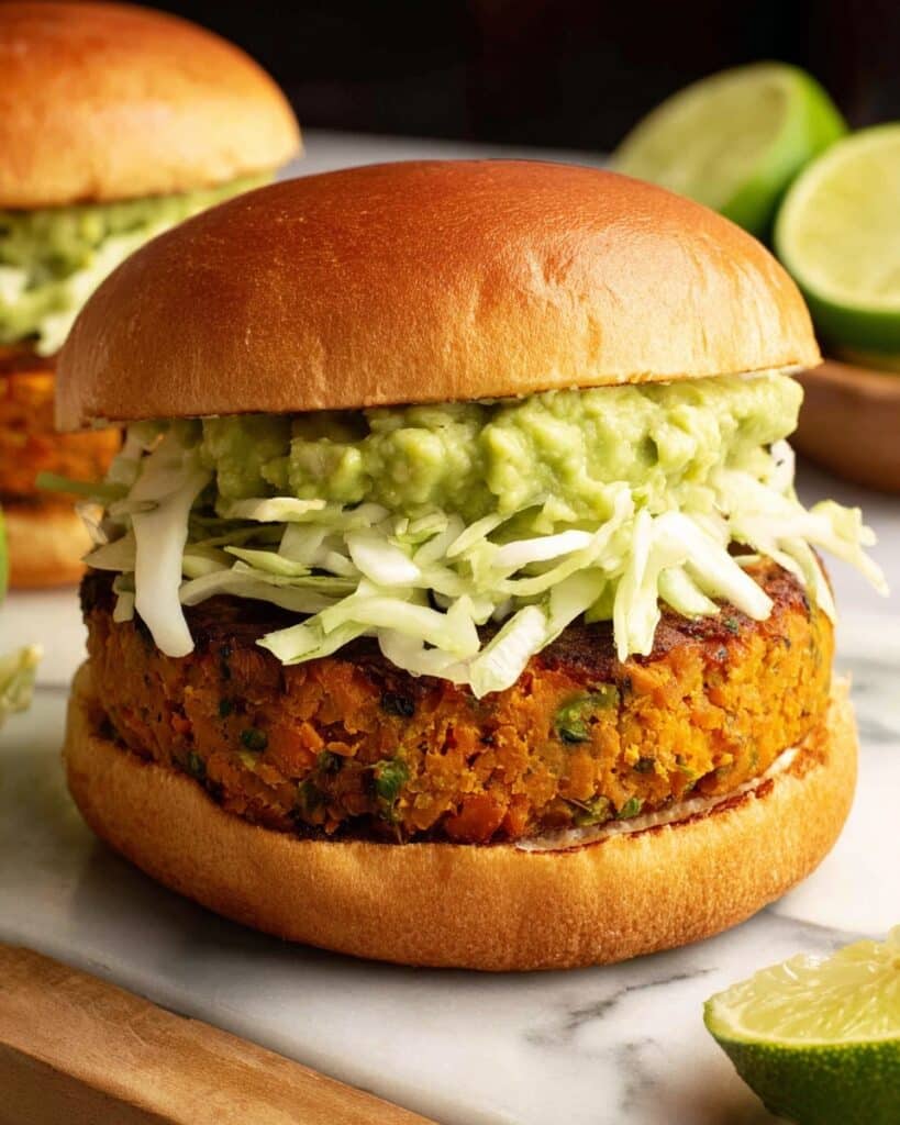Sweet Potato Burgers (Vegan, Gluten-Free) Recipe