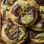 Pistachio Cream Chocolate Chip Cookies Recipe
