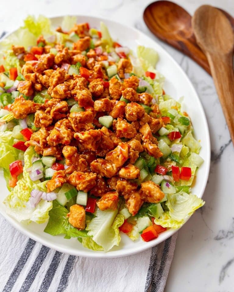 Honey Hot Chicken Salad Recipe