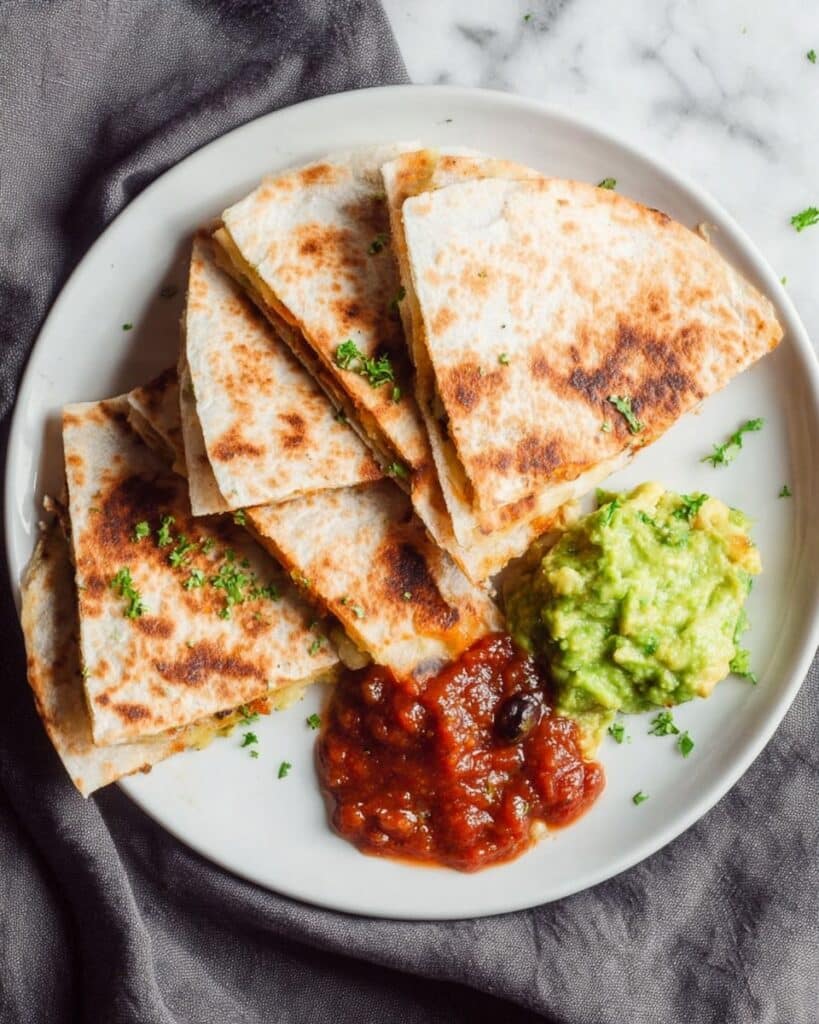 Black Bean Sweet Potato Quesadillas Recipe