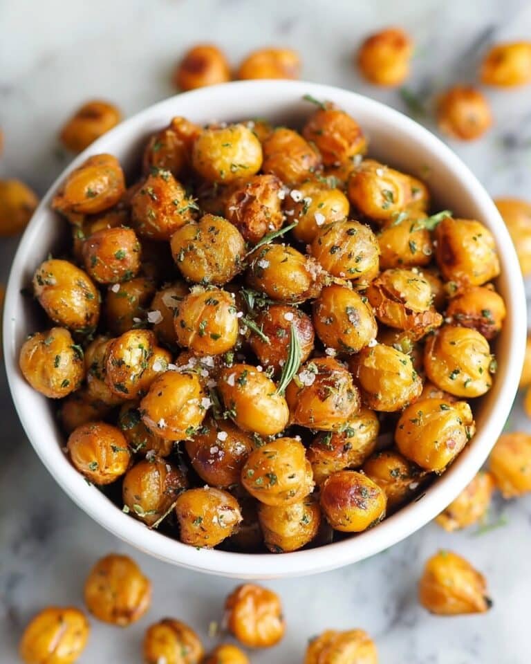 Crispy Air Fryer Ranch Chickpeas Recipe