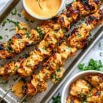 Bang Bang Chicken Skewers Recipe
