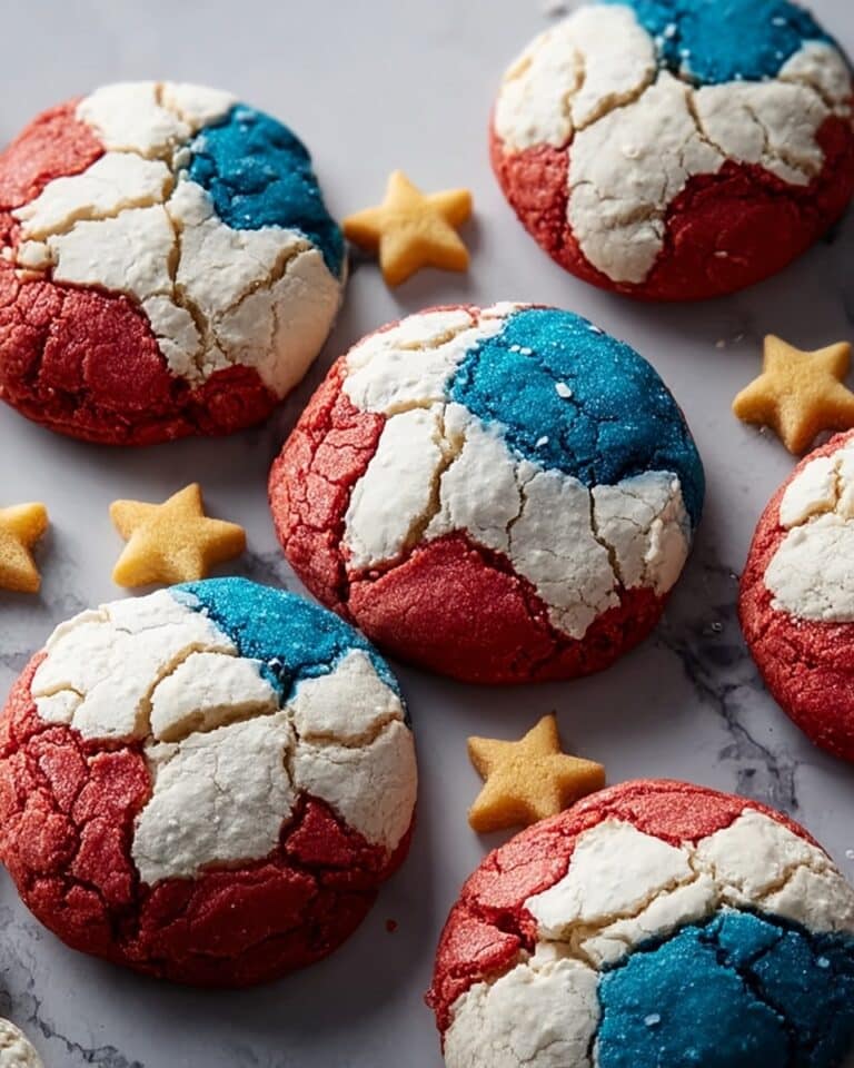 Patriotic Crinkle Cookies With A Butter-Rich Base And One Unexpected Twist Recipe