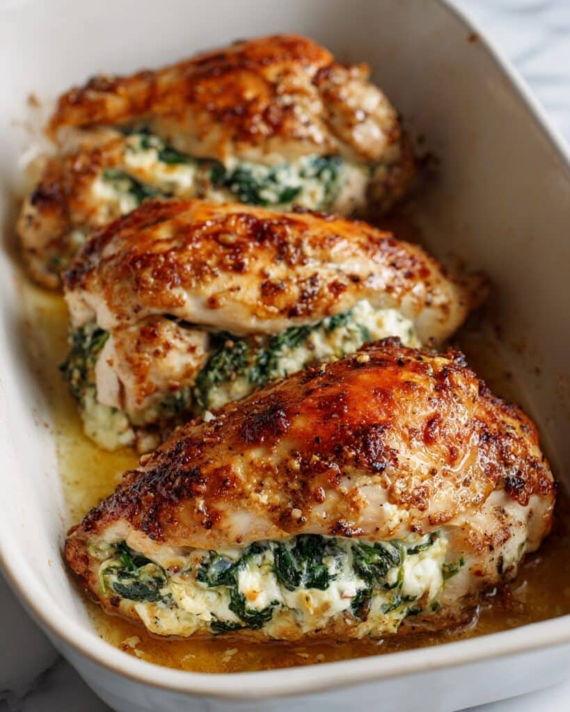 Spinach Stuffed Chicken Recipe