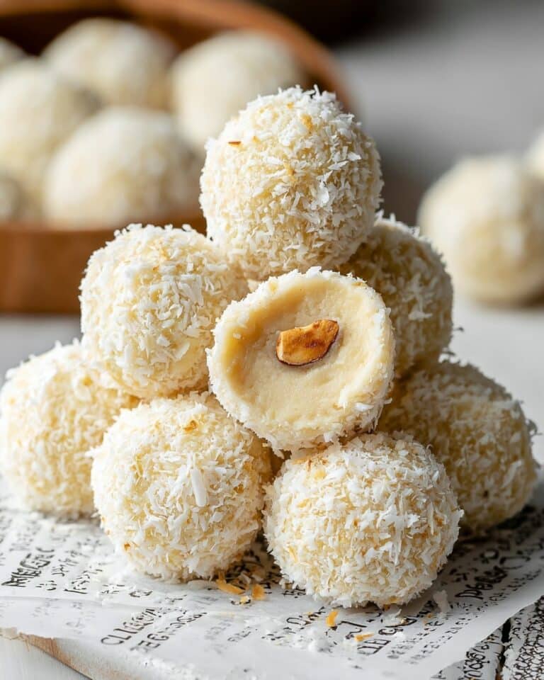 Vegan Raffaello (Coconut Truffles) Recipe
