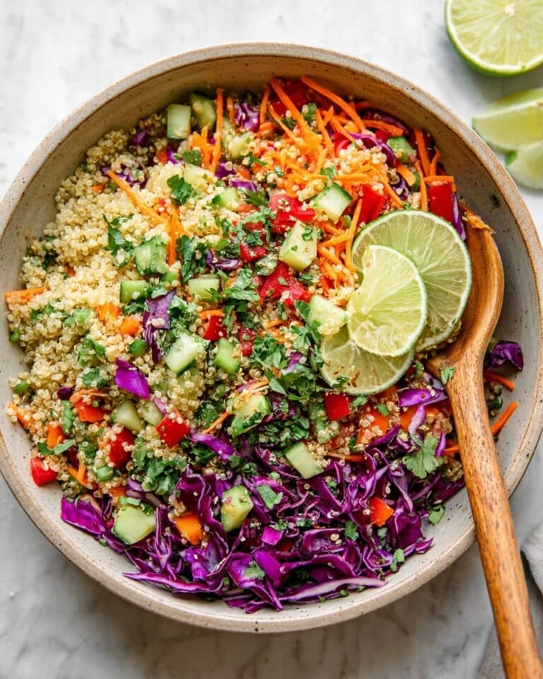 Crunchy Thai Quinoa Salad Recipe
