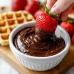 Brownie Batter Chocolate Hummus Recipe
