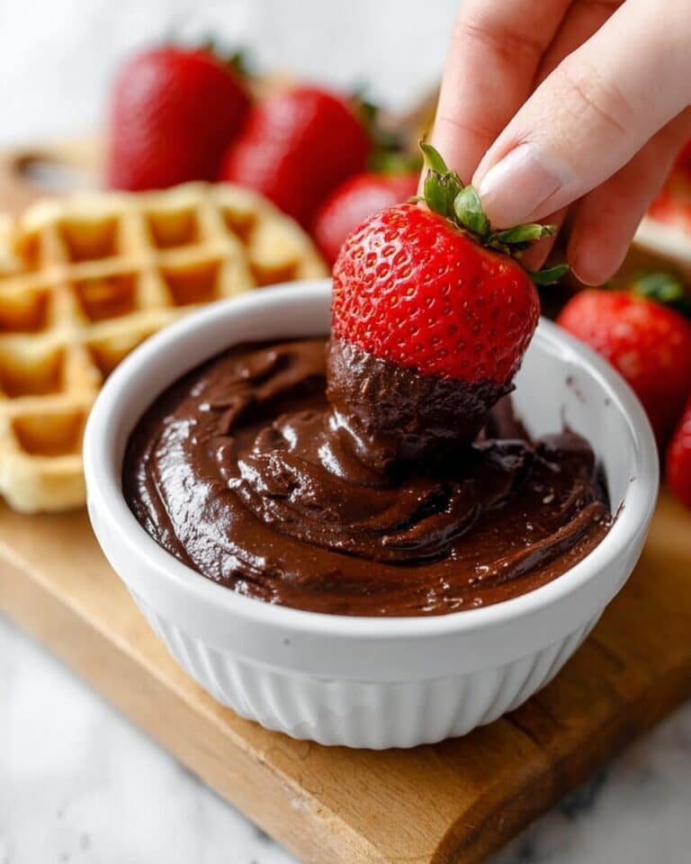 Brownie Batter Chocolate Hummus Recipe