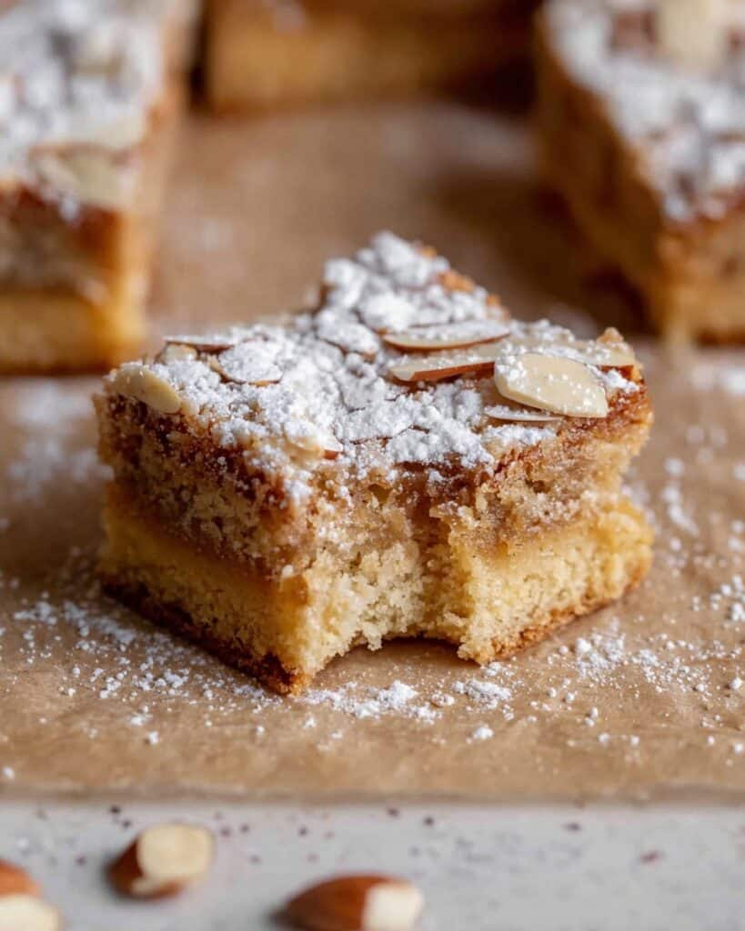 Almond Croissant Blondies with Frangipane Recipe