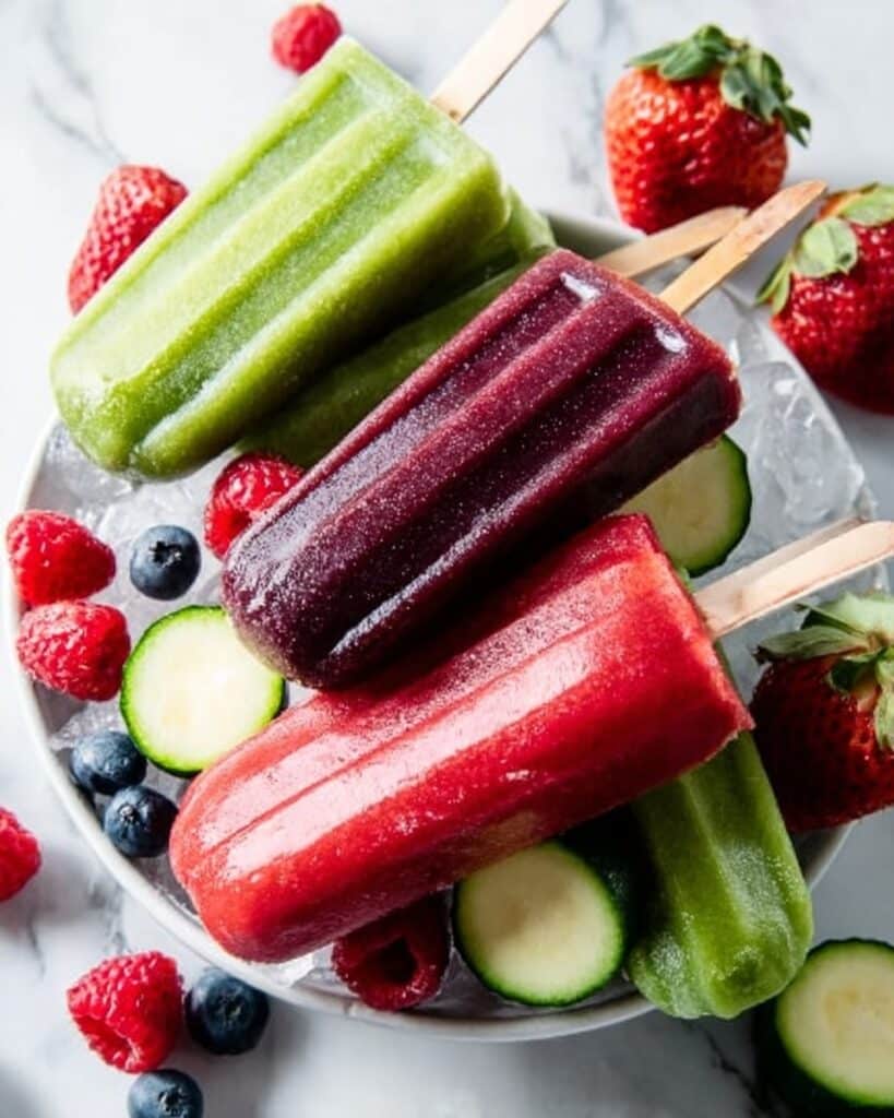 Homemade Fruit Popsicles Recipe