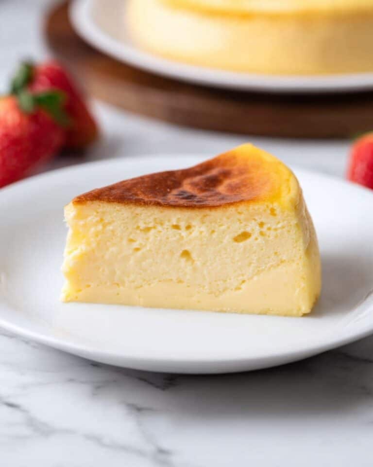 Instant Pot Japanese Cheesecake Recipe