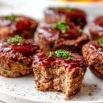 BBQ Meatloaf Muffins with Beef and Quinoa Recipe