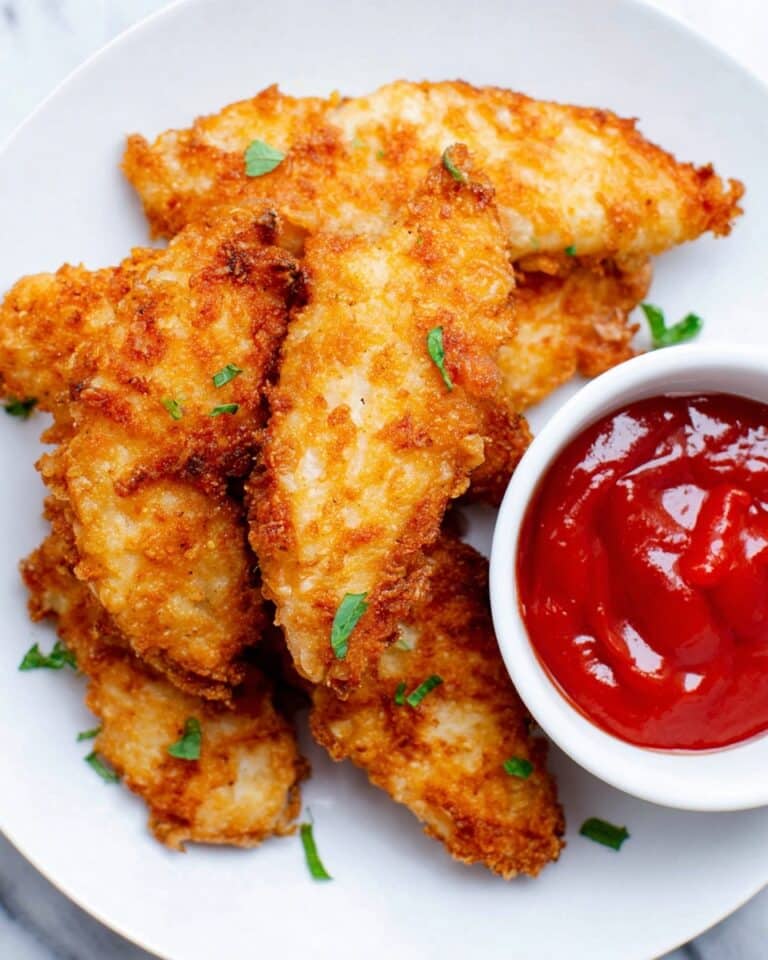 Baked Parmesan Chicken Tenders Recipe