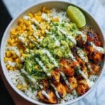 Healthy Street Corn Chicken Bowl Recipe