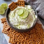 Margarita Dip with Salted Pretzels Recipe