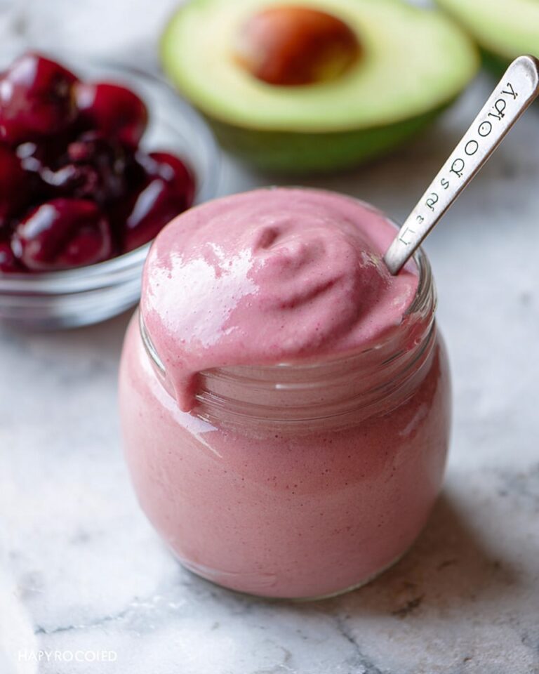 Cherry Avocado Smoothie Recipe