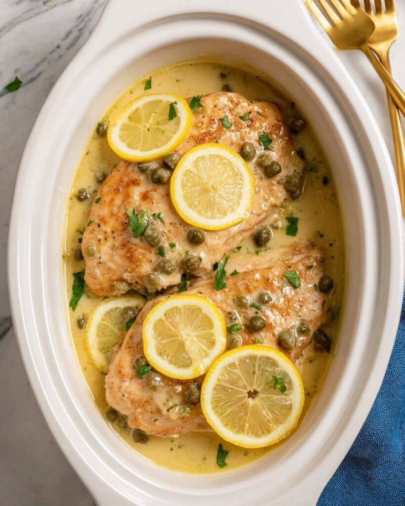 Slow Cooker Chicken Piccata Recipe
