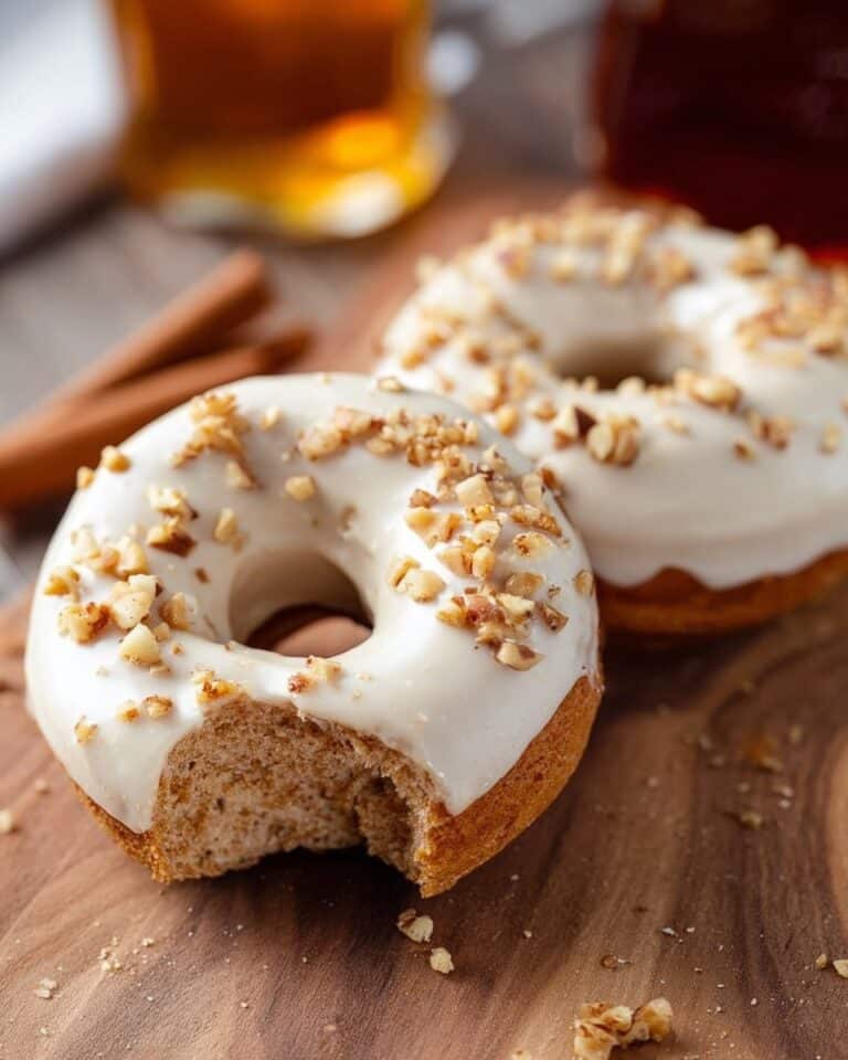 Spiced Maple Doughnuts Recipe