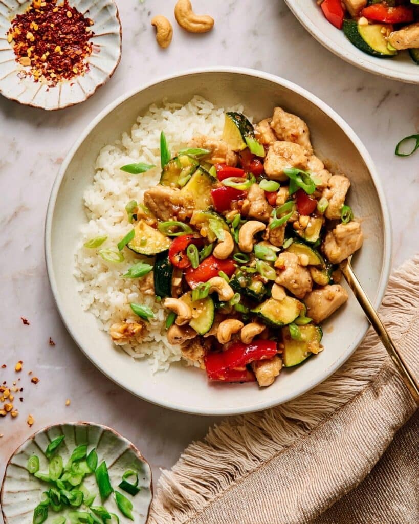 Healthy Kung Pao Chicken (Whole30, Paleo, Keto) Recipe