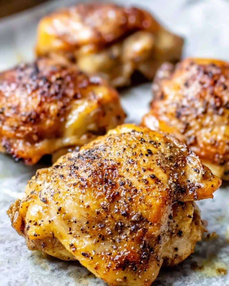 Baked Ranch Chicken Thighs Recipe