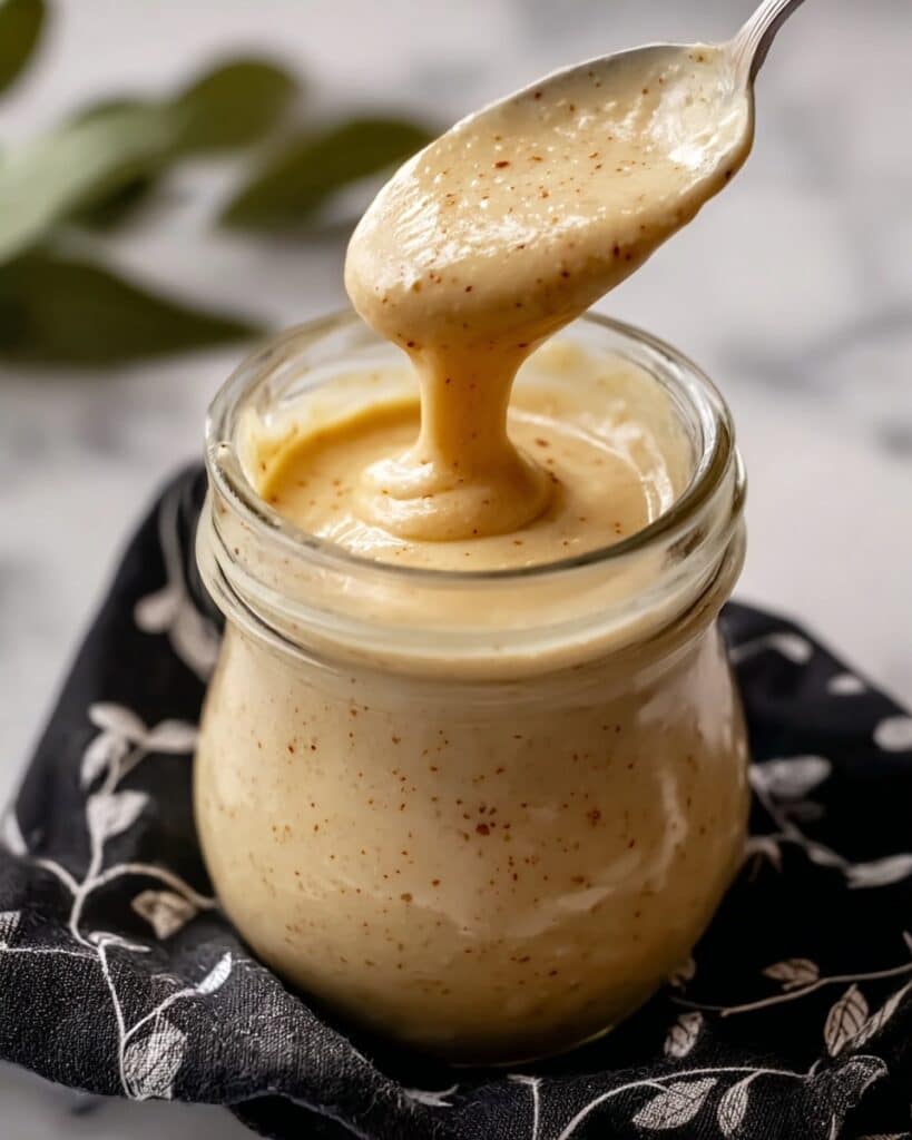 Maple Mustard Tahini Sauce Recipe