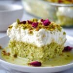 Pistachio Milk Cake | Tres Leches (Shortcut) Recipe