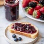 Healthy & Easy Chia Seed Jam with Fresh Berries Recipe