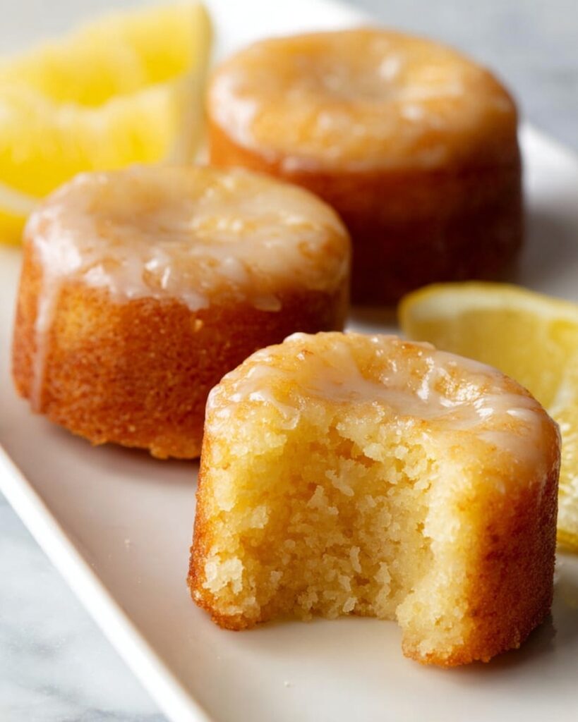 Mini Lemon Drop Cakes Recipe
