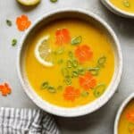 Carrot Ginger Zucchini Soup Recipe