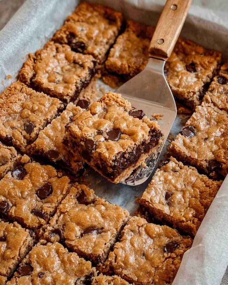 Sourdough Oatmeal Chocolate Chip Cookie Bars Recipe