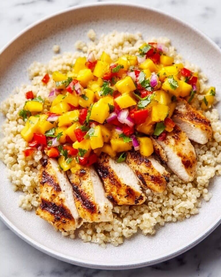 Chipotle Lime Grilled Chicken with Mango Salsa Recipe