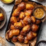 10 Minute Fluffy Air Fryer Pretzel Bites Recipe