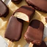 Chocolate Covered Banana Ice Cream Bars Recipe