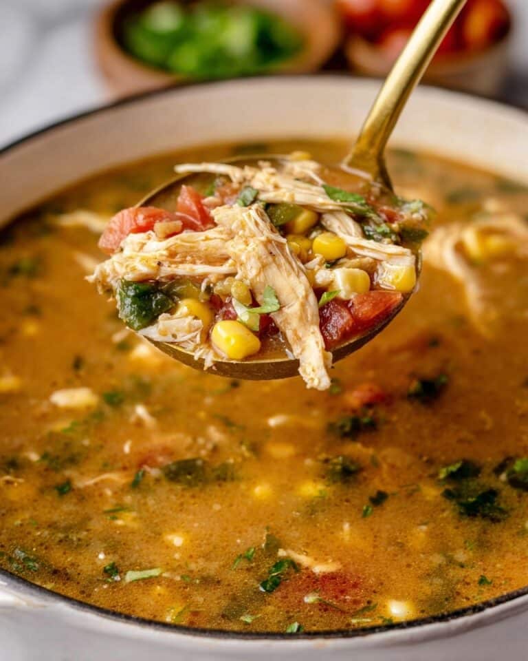Chicken Poblano Soup Recipe