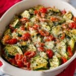 Baked Herb Tomato Zucchini Recipe