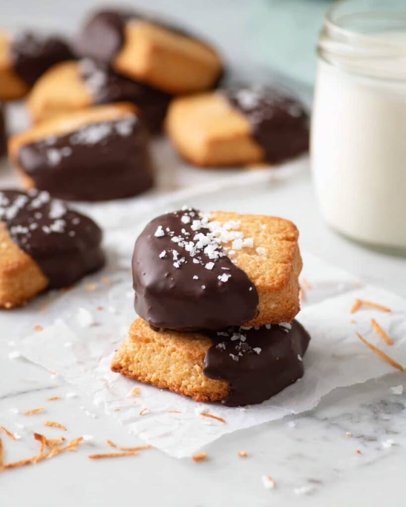 Coconut Flour Shortbread Cookies (No Eggs) Recipe