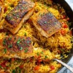 One Pot Salmon and Rice Recipe