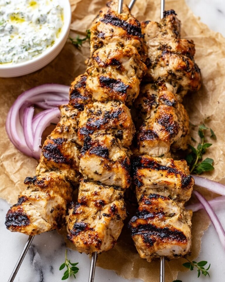 Greek Chicken Souvlaki Recipe