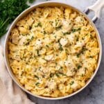 Chicken and Spinach Spaghetti Squash Alfredo Recipe