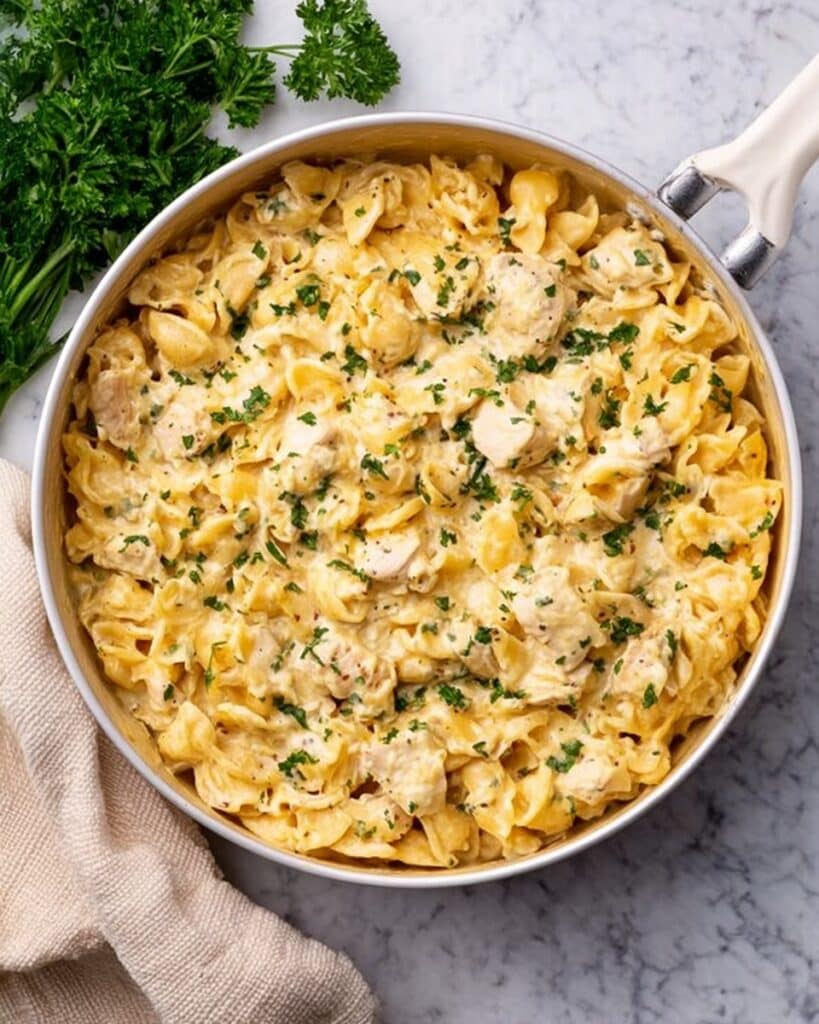 Chicken and Spinach Spaghetti Squash Alfredo Recipe